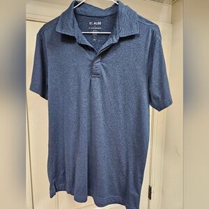 Men's S AlgoFlex Dark Blue Performance Polo